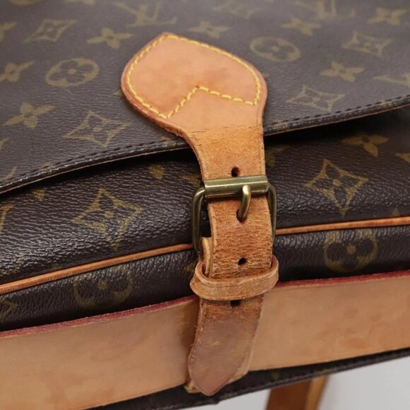 LOUIS VUITTON Monogram Cartouchiere GM Shoulder Bag M51252 LV Auth BA4214 - Picture 11 of 16